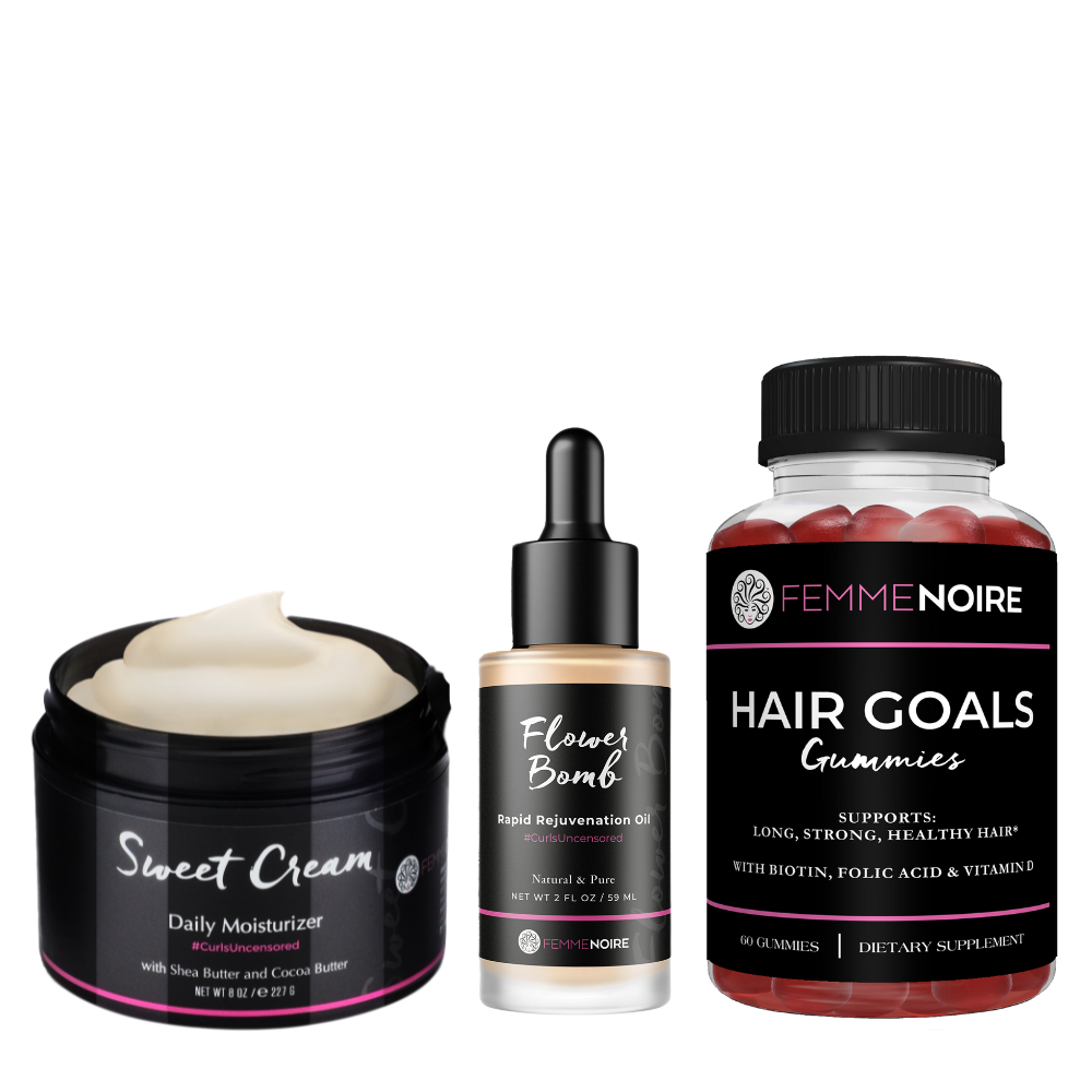 Natural Hair Growth Bundle - FEMMENOIRE – FEMME NOIRE