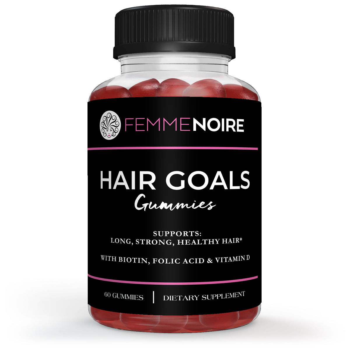 3 Month Hair Goals Growth Gummies