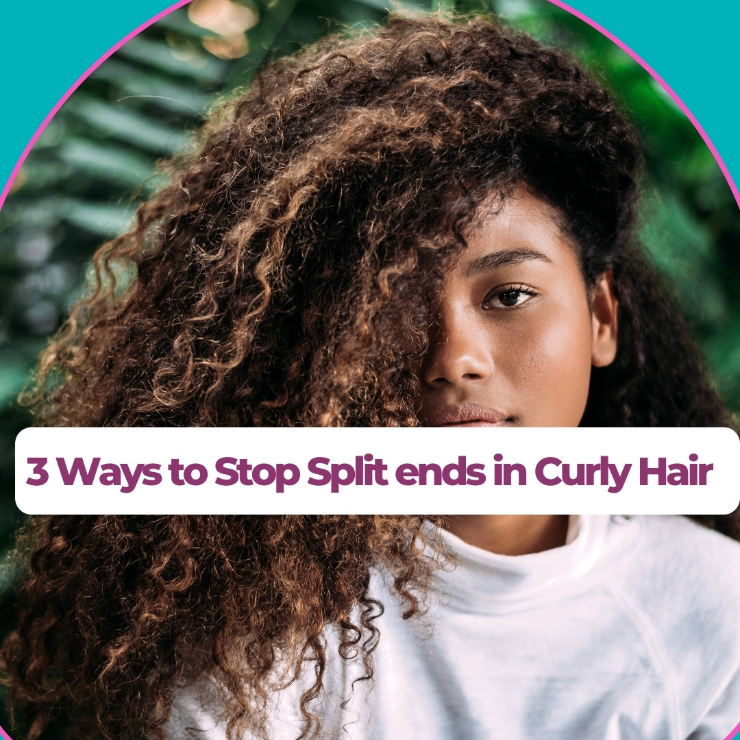 Natural Hair, Curly Hair, Split Ends, Knots, 