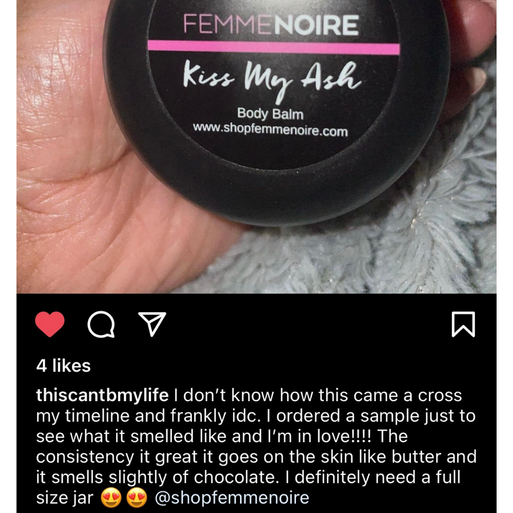 Kiss My Ash Moisturizing Body Balm Review An Issa Rae Favorite