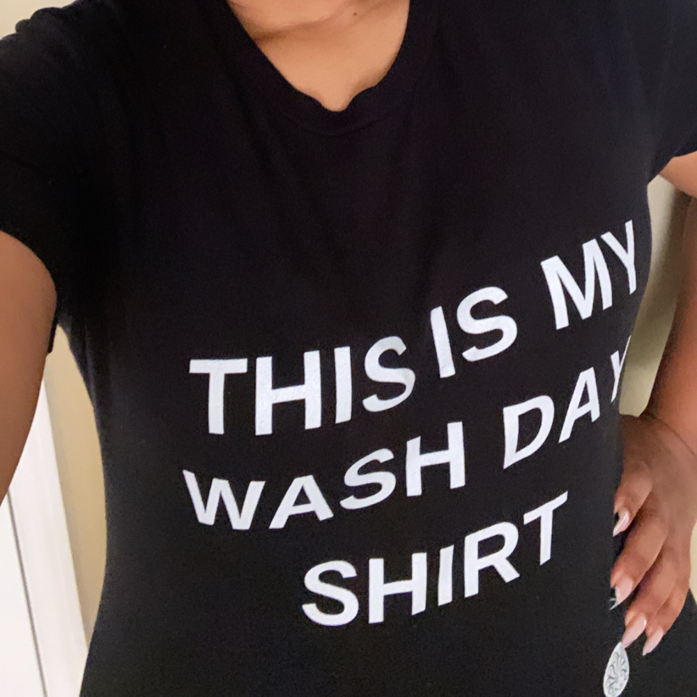 #WASHWEDNESDAY Unisex T-Shirt, Small / Black