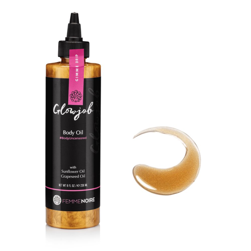 Shimmer body oil