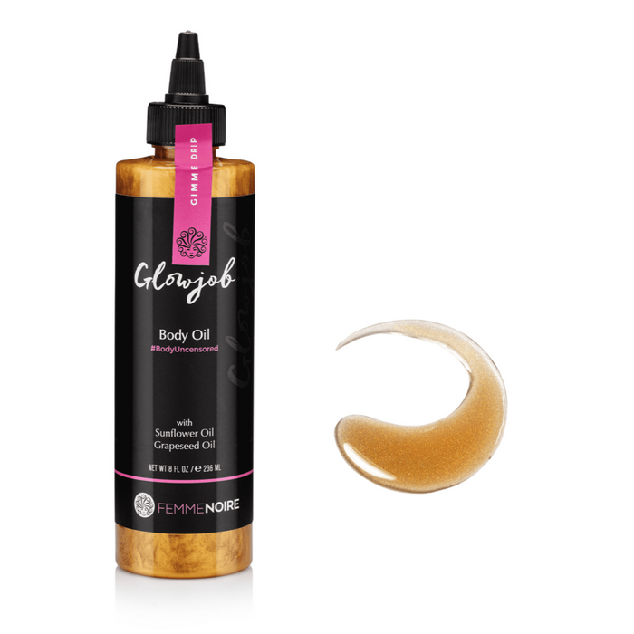 Shimmer body oil